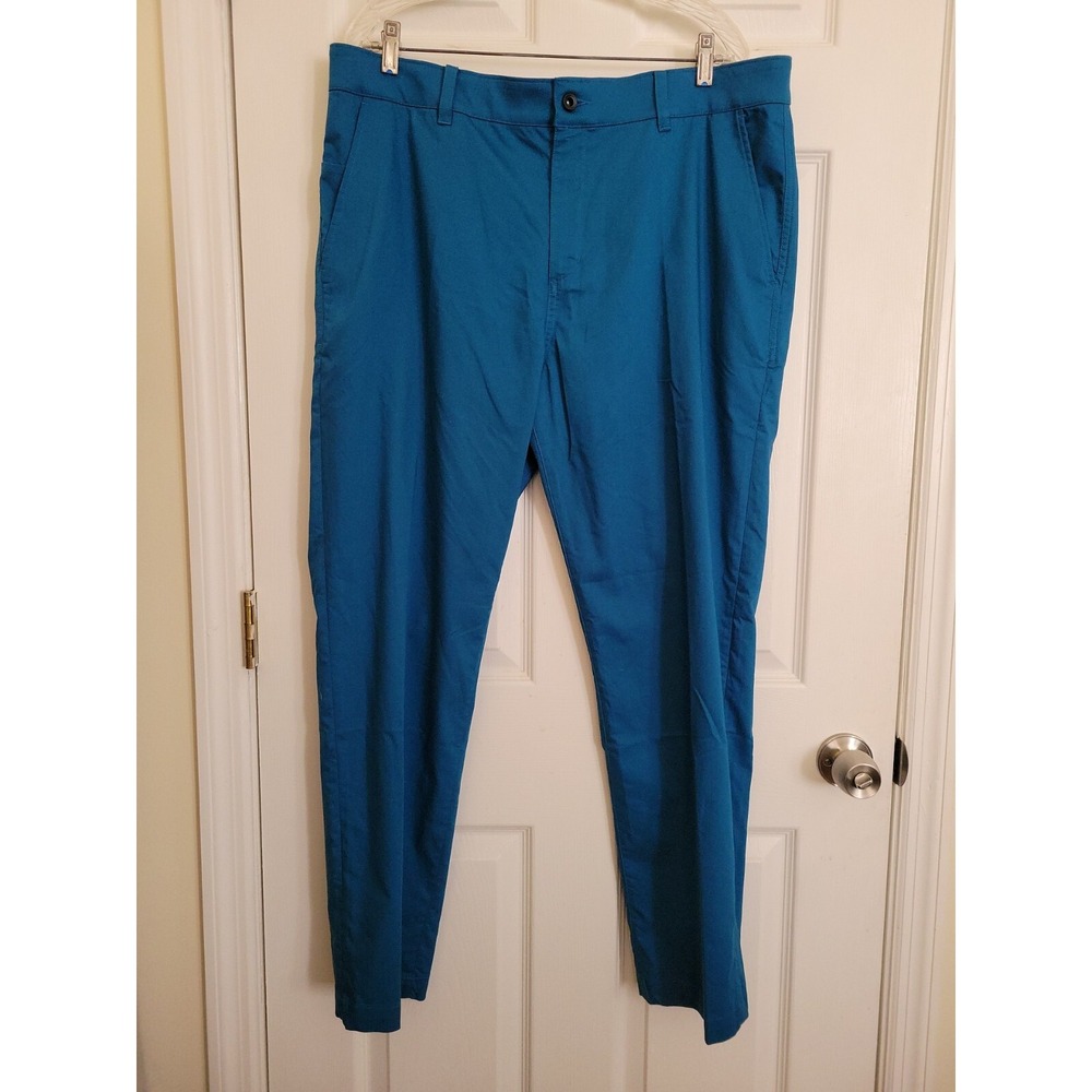 Nike Dri-FIT Repel Slim Fit Golf Pants Teal Blue - Size 38 X 32‎ DA4130-404 NWT